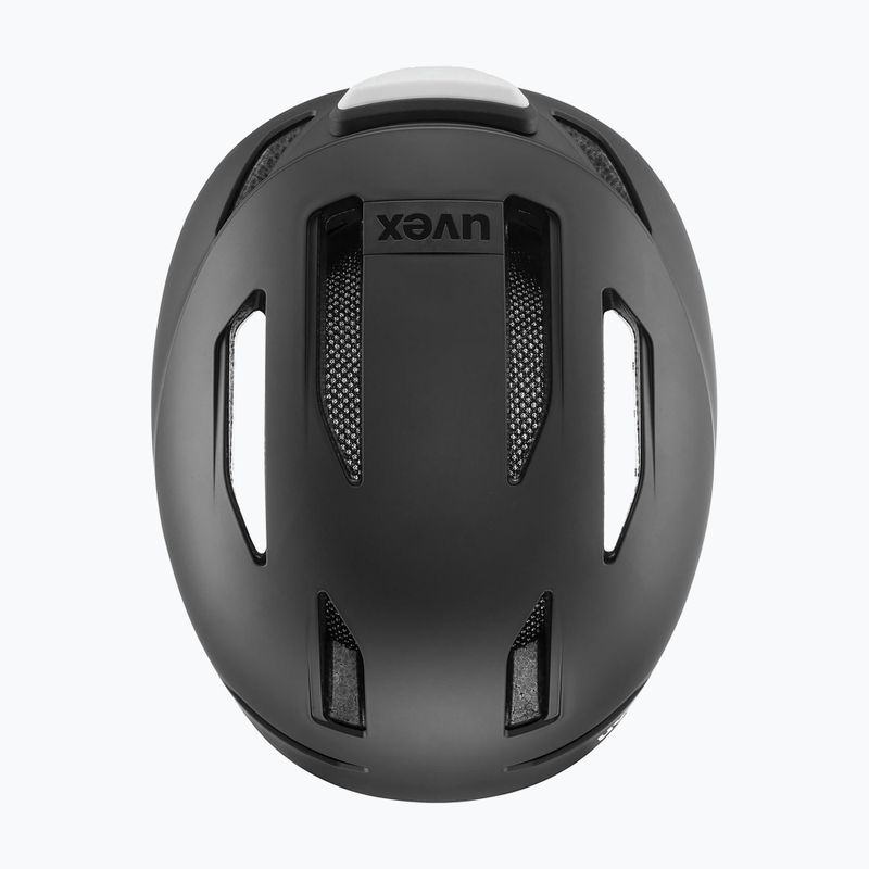 Kask rowerowy UVEX Urban Planet LED black matte 10