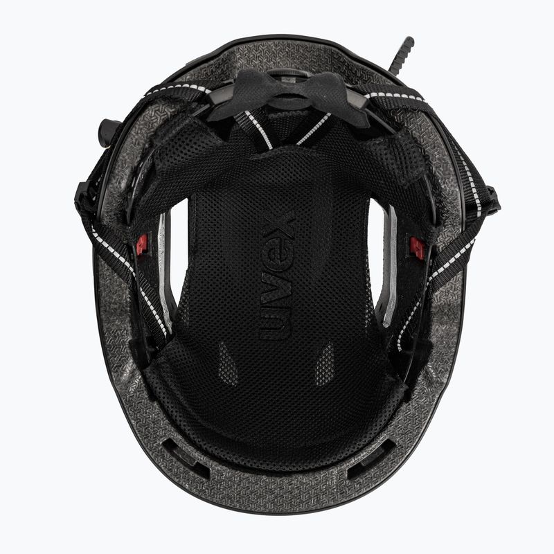 Kask rowerowy UVEX Urban Planet LED black matte 5