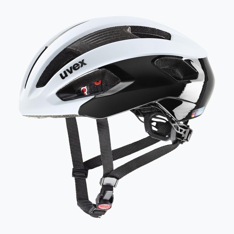 Kask rowerowy UVEX Rise CC cloud/black 6