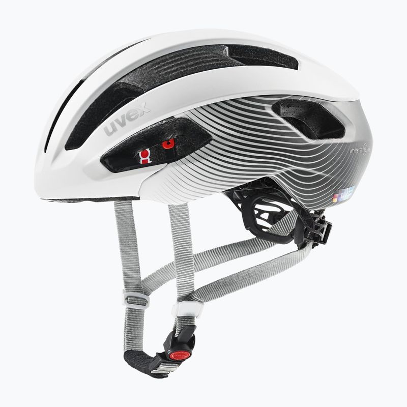 Kask rowerowy UVEX Rise CC WE white/grey matt 6