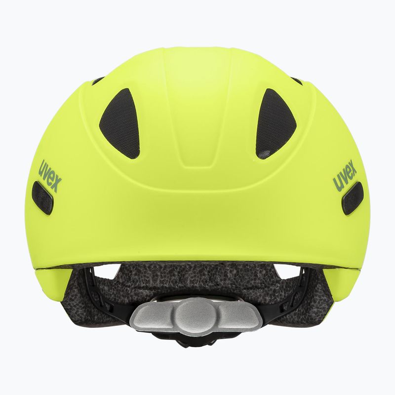 Kask rowerowy dziecięcy UVEX Oyo neon yellow/moss green matt 7