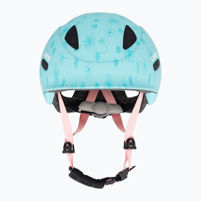 Kask rowerowy dziecięcy UVEX Oyo Style flowers cyan matt 2