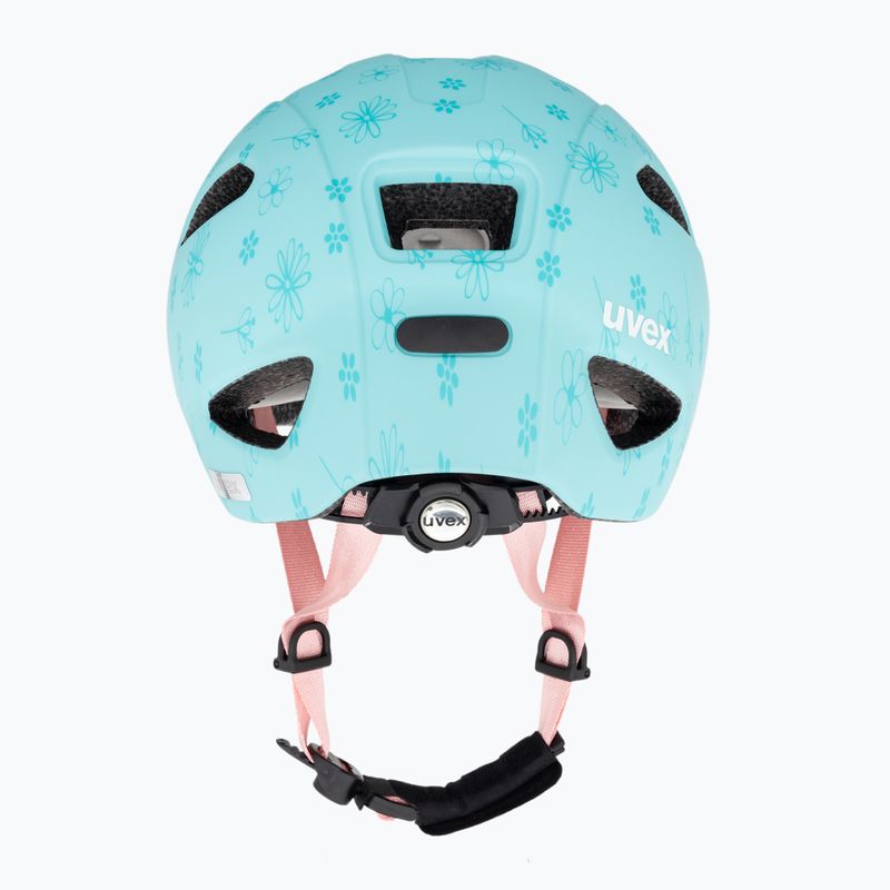 Kask rowerowy dziecięcy UVEX Oyo Style flowers cyan matt 3