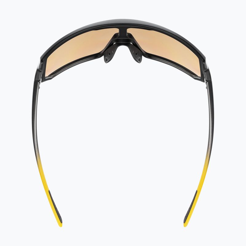 Okulary przeciwsłoneczne UVEX Sportstyle 235 sunbee black matt/mirror yellow 4