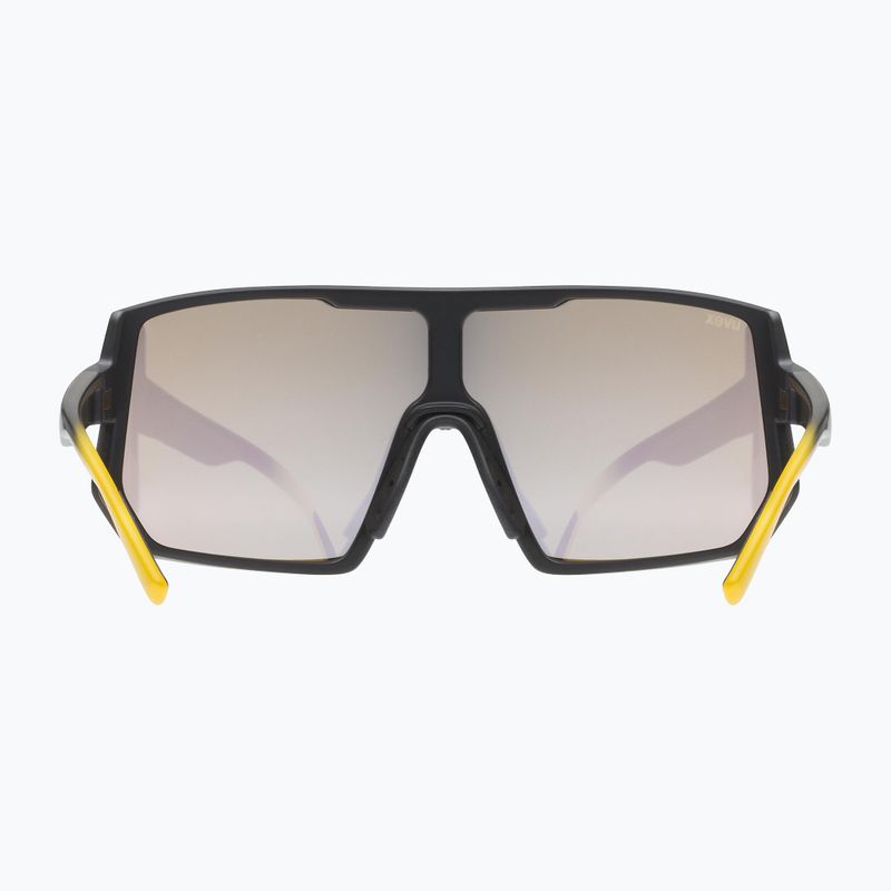 Okulary przeciwsłoneczne UVEX Sportstyle 235 sunbee black matt/mirror yellow 5