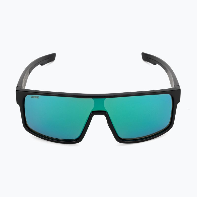 Okulary przeciwsłoneczne UVEX Lgl 51 black mat/mirror green 3