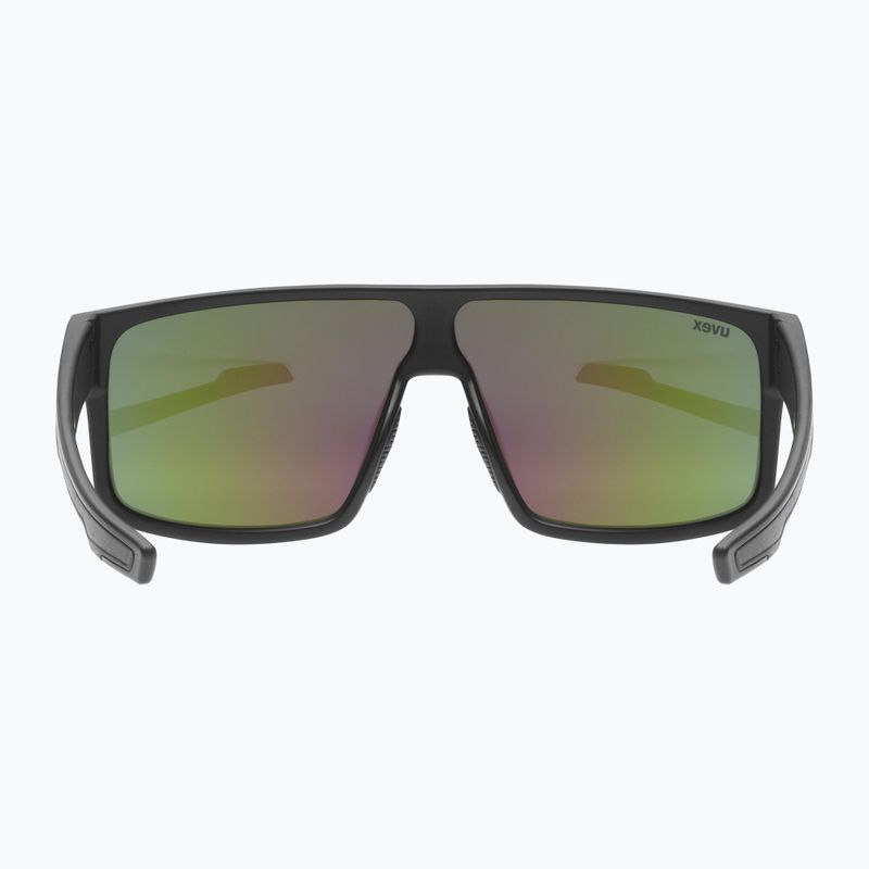 Okulary przeciwsłoneczne UVEX Lgl 51 black mat/mirror green 9