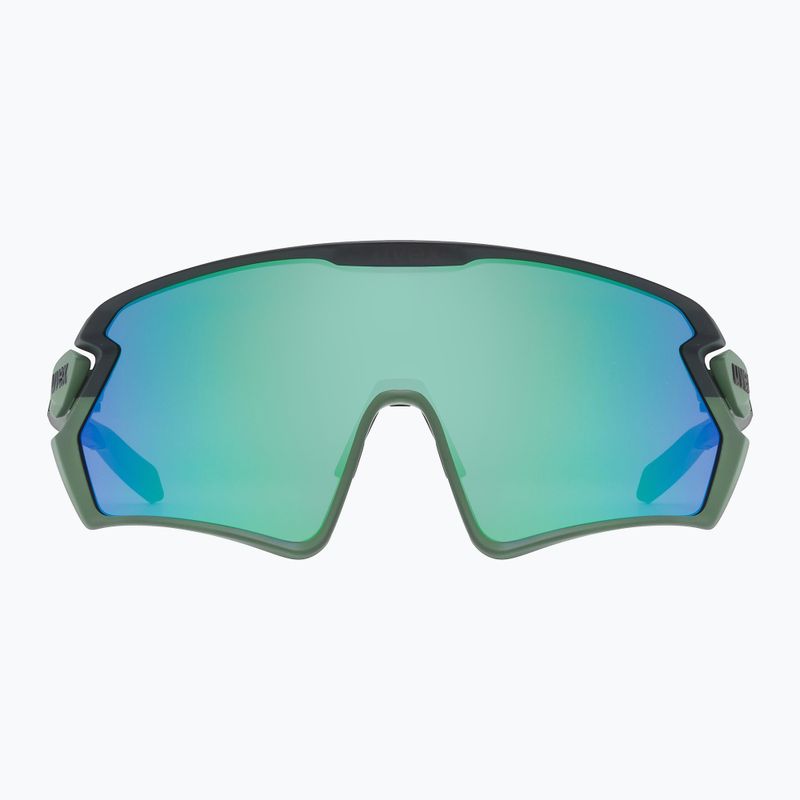 Okulary przeciwsłoneczne UVEX Sportstyle 231 2.0 moss green black matt/mirror green 6