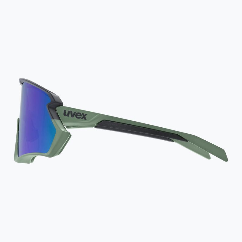Okulary przeciwsłoneczne UVEX Sportstyle 231 2.0 moss green black matt/mirror green 7