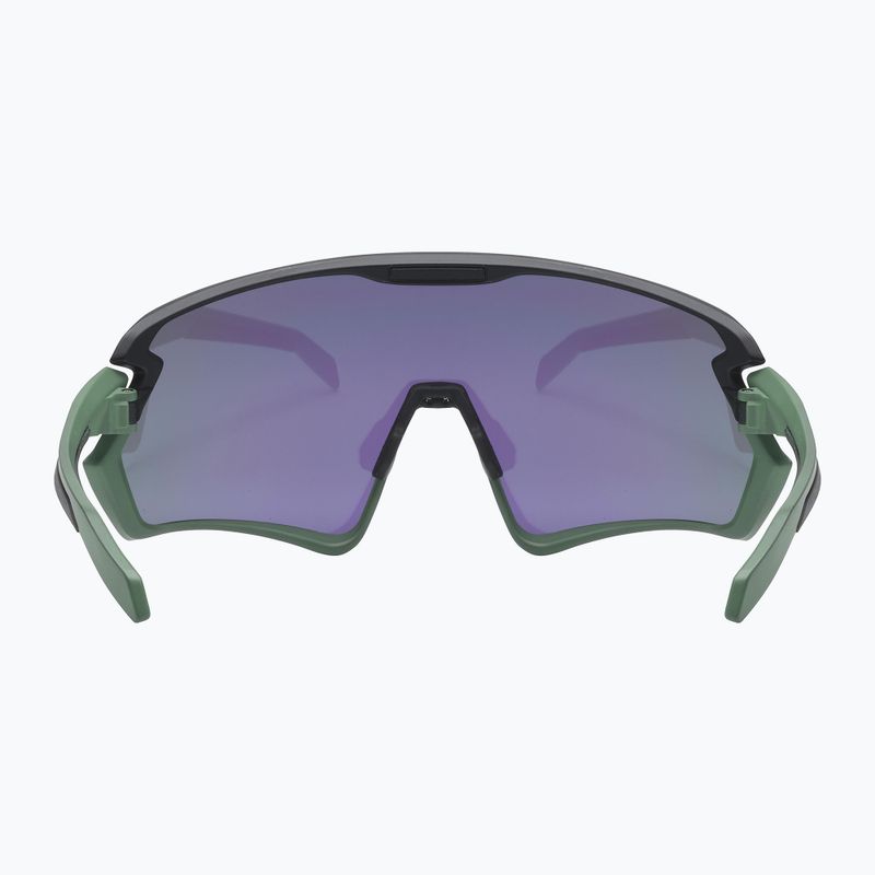Okulary przeciwsłoneczne UVEX Sportstyle 231 2.0 moss green black matt/mirror green 9