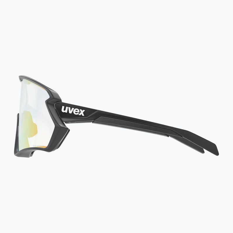 Okulary przeciwsłoneczne UVEX Sportstyle 231 2.0 V  black matt/litemirror red 3