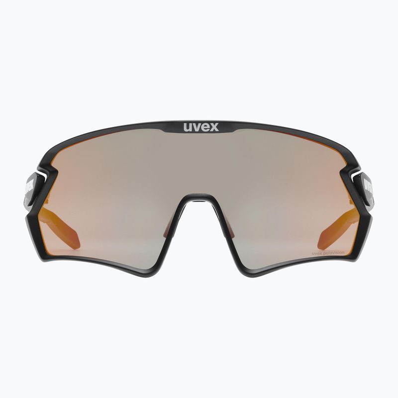 Okulary przeciwsłoneczne UVEX Sportstyle 231 2.0 P black matt/mirror red 6