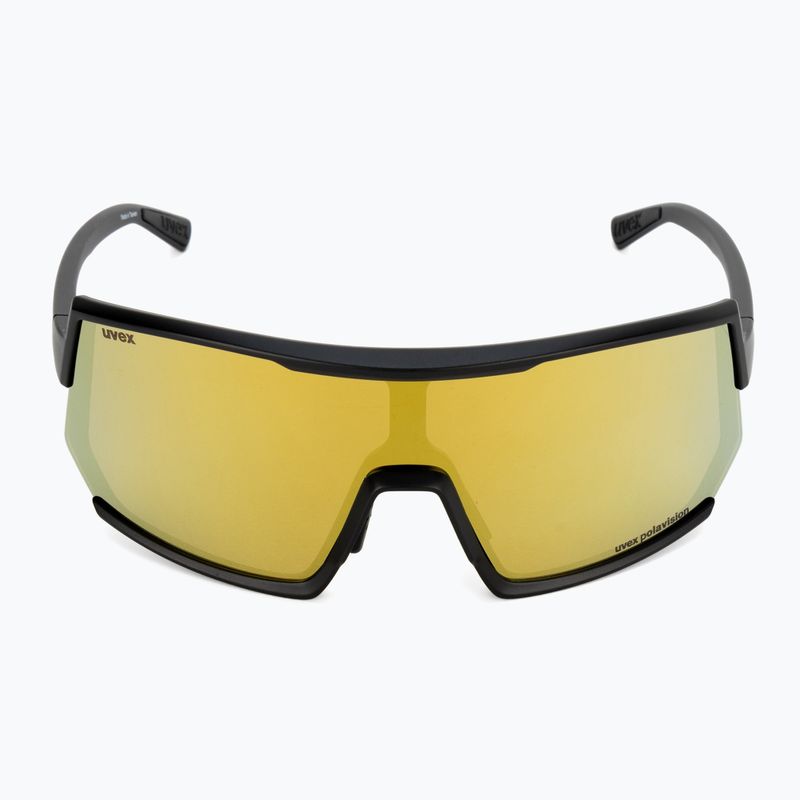 Okulary przeciwsłoneczne UVEX Sportstyle 235 P black matt/mirror yellow 3