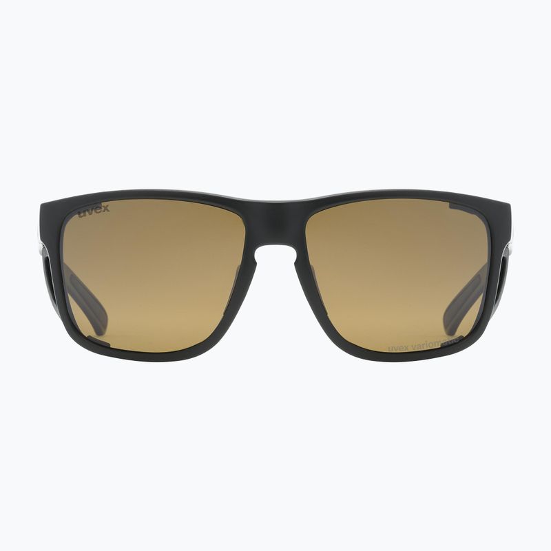 Okulary przeciwsłoneczne UVEX Sportstyle 312 Vpx black mat/brown 6