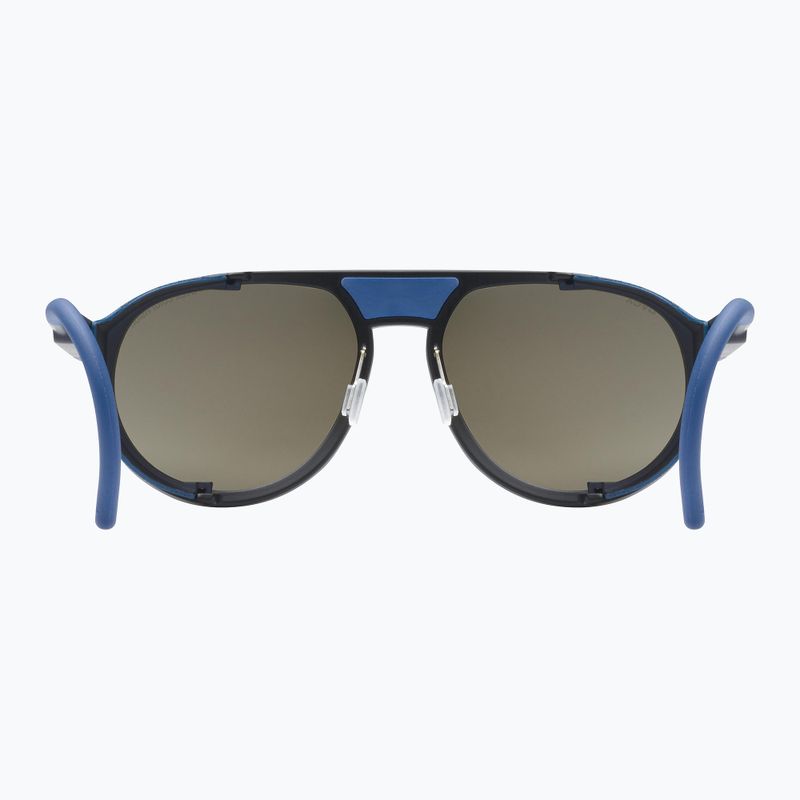 Okulary przeciwsłoneczne UVEX Mtn Classic CV black matt/mirror blue 3