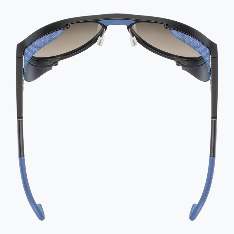 Okulary przeciwsłoneczne UVEX Mtn Classic CV black matt/mirror blue 4