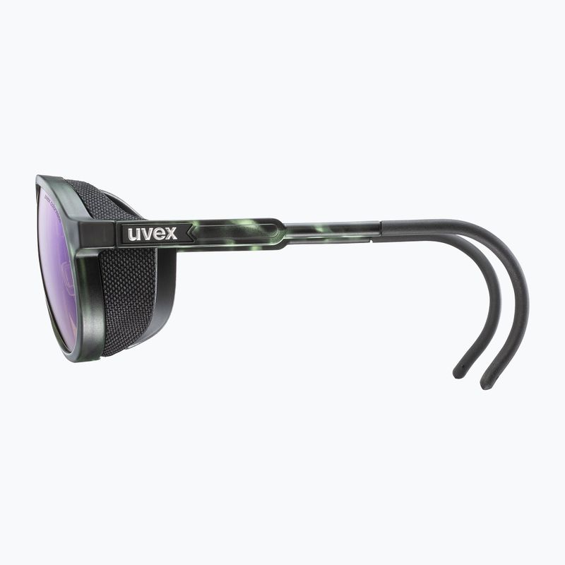 Okulary przeciwsłoneczne UVEX Mtn Classic CV green mat tortoise/mirror green 3