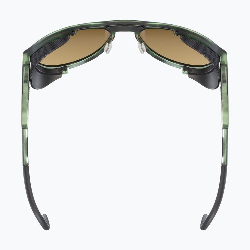 Okulary przeciwsłoneczne UVEX Mtn Classic CV green mat tortoise/mirror green 4