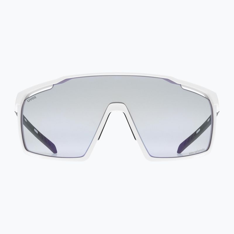 Okulary przeciwsłoneczne UVEX Mtn Perform V white mat/litemirror blue 2