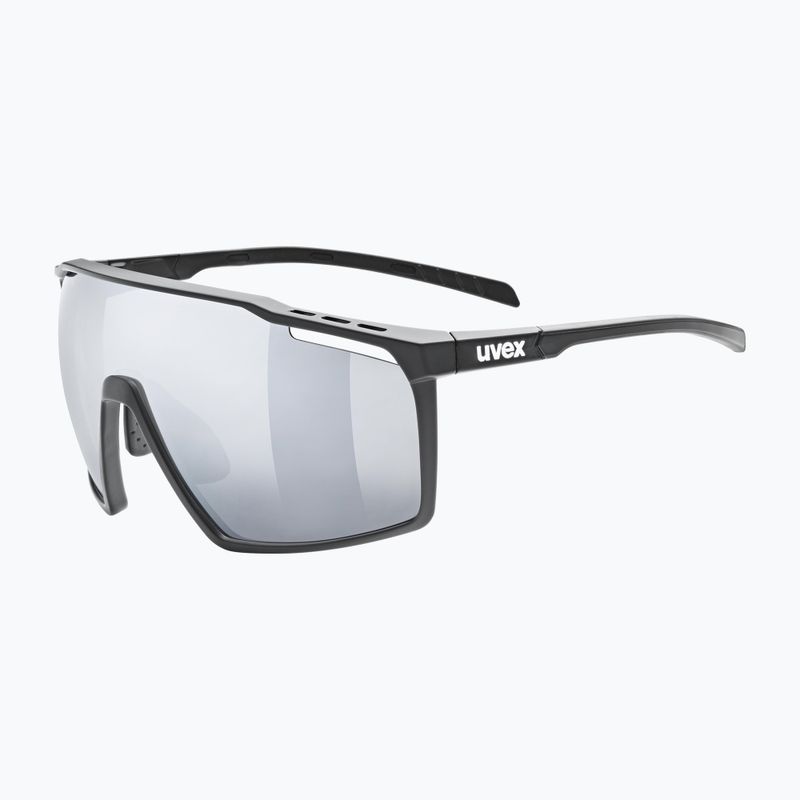Okulary przeciwsłoneczne UVEX Mtn Perform black matt/mirror silver