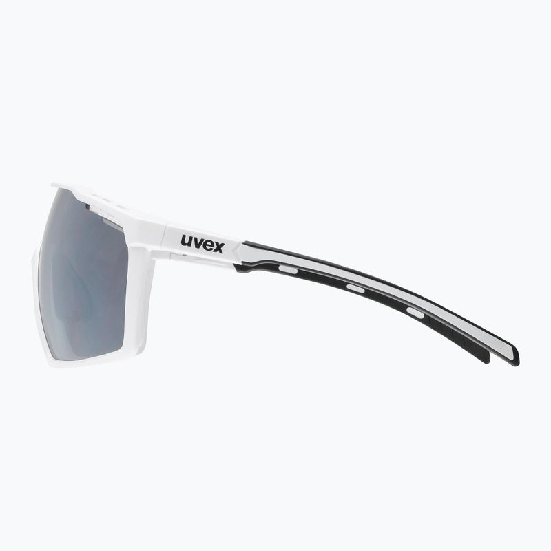 Okulary przeciwsłoneczne UVEX Mtn Perform white mat/mirror silver 5