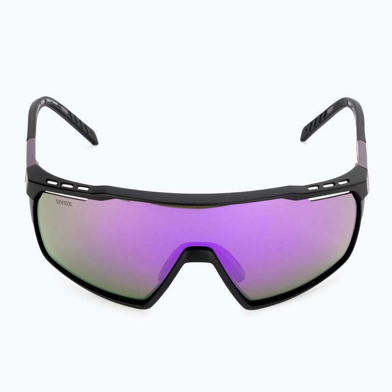 Okulary przeciwsłoneczne UVEX Mtn Perform black purple matt/mirror purple 3