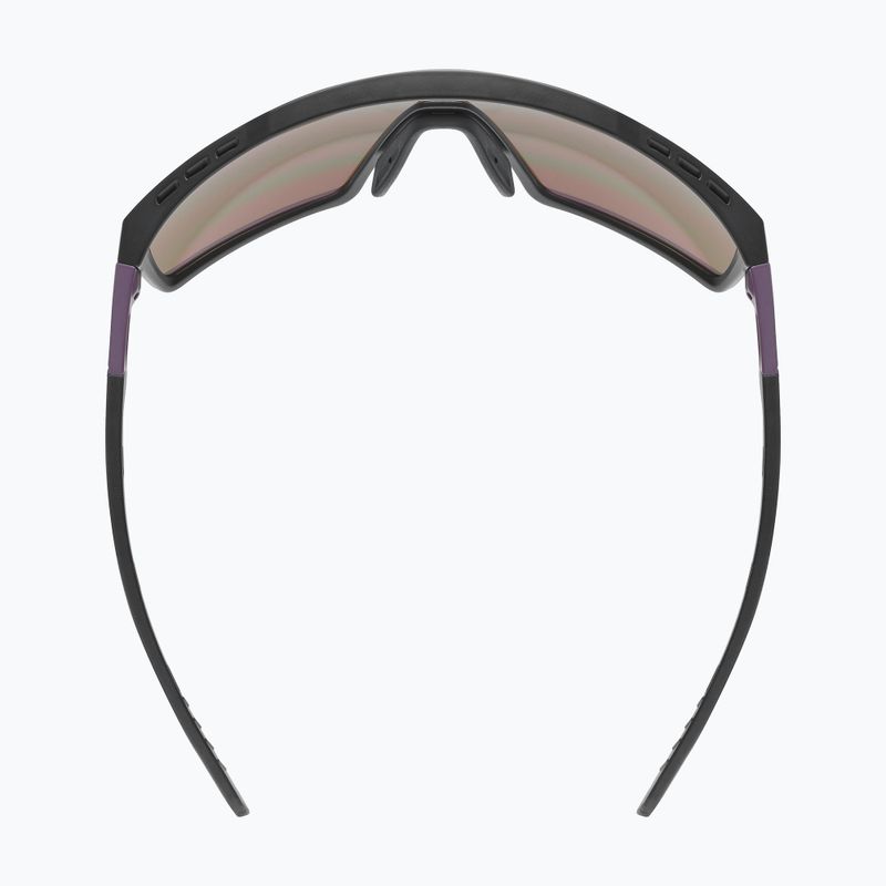 Okulary przeciwsłoneczne UVEX Mtn Perform black purple matt/mirror purple 8
