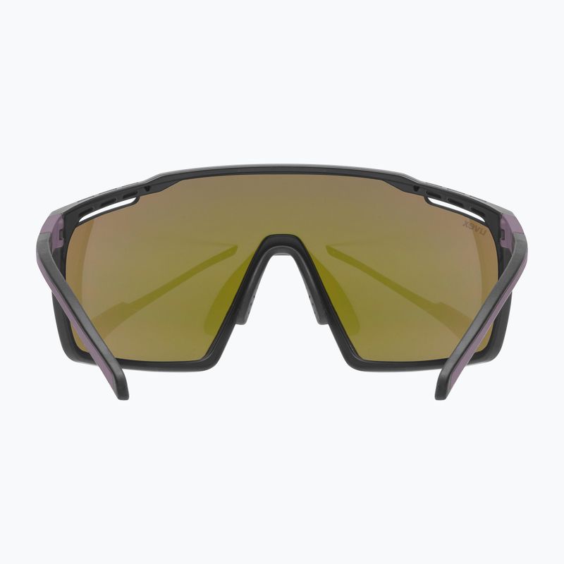 Okulary przeciwsłoneczne UVEX Mtn Perform black purple matt/mirror purple 9