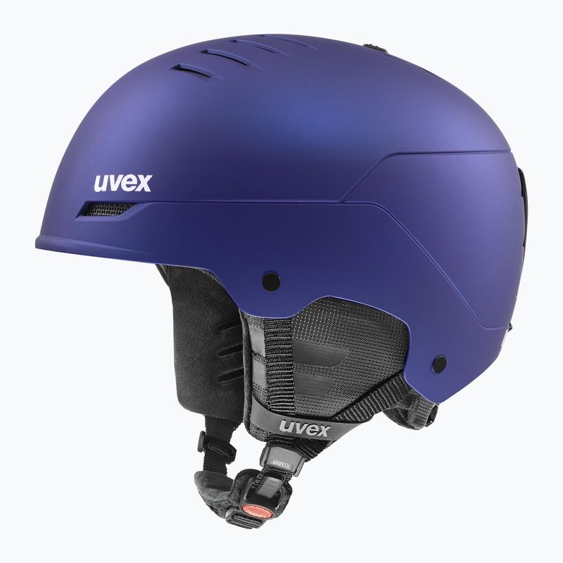 Kask narciarski UVEX Wanted purple bash matt