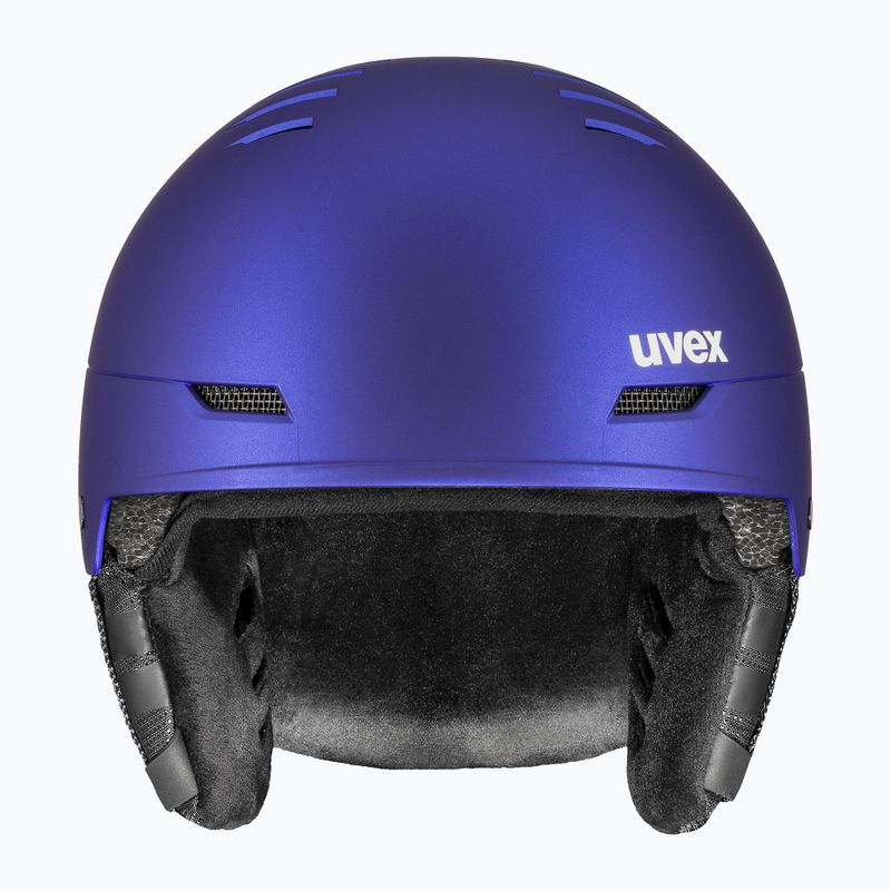 Kask narciarski UVEX Wanted purple bash matt 2