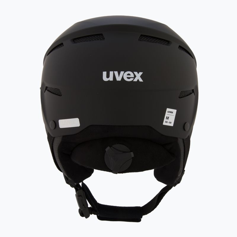 Kask narciarski UVEX Instinct Visor PRO V black matt/silver/silver 3