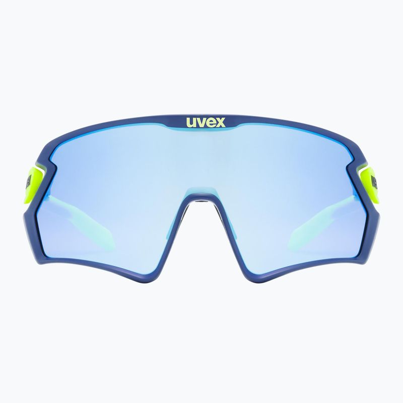 Okulary przeciwsłoneczne UVEX Sportstyle 231 2.0 blue yellow matt/mirror blue 2