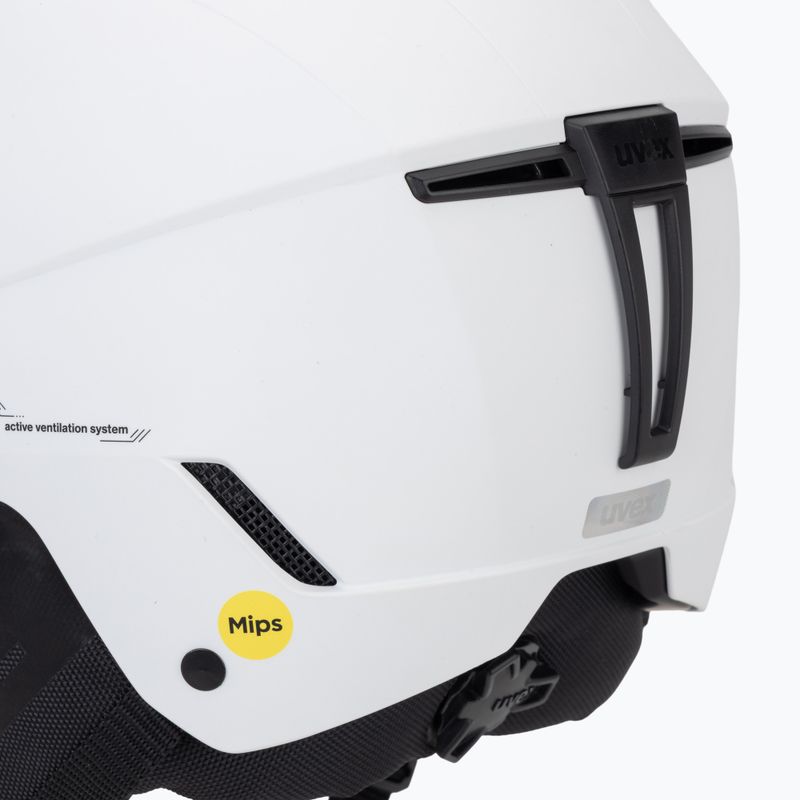 Kask narciarski UVEX Stance MIPS white matt 8
