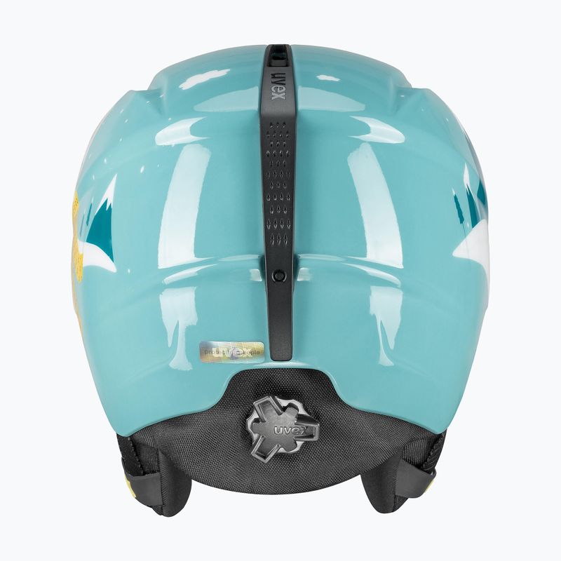 Kask narciarski dziecięcy UVEX Viti Jr turquoise rabbit 3