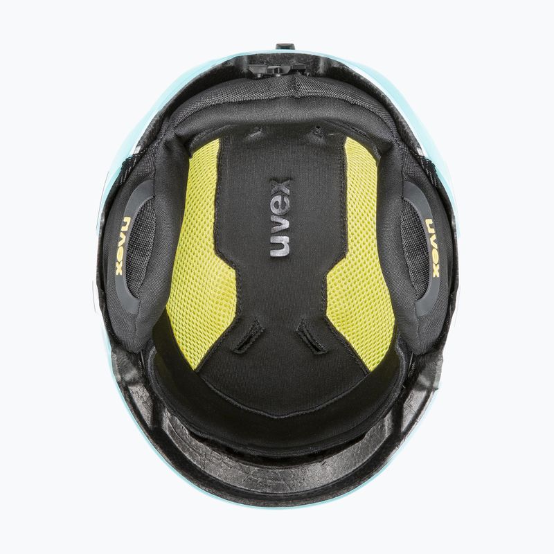 Kask narciarski dziecięcy UVEX Viti Jr turquoise rabbit 5