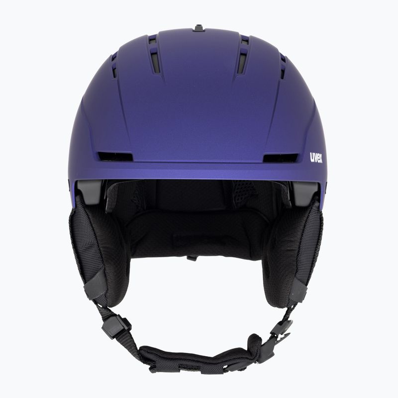 Kask narciarski UVEX Stance MIPS purple bash/black matt 2