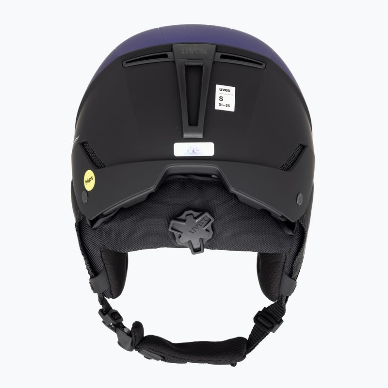 Kask narciarski UVEX Stance MIPS purple bash/black matt 3