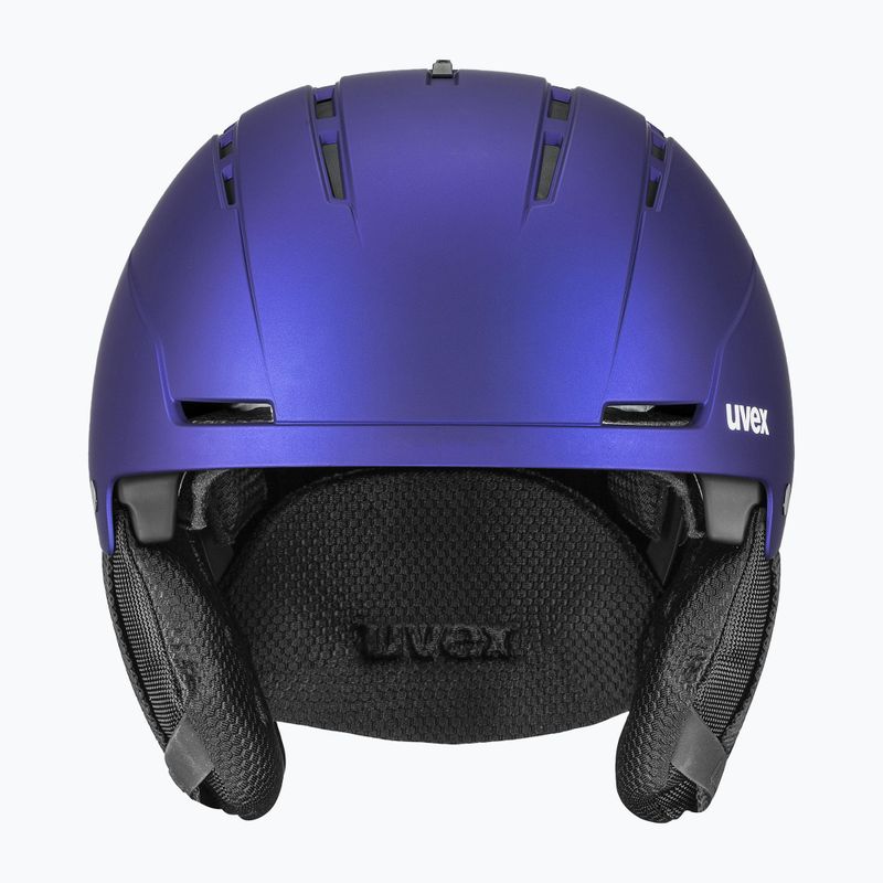 Kask narciarski UVEX Stance MIPS purple bash/black matt 8