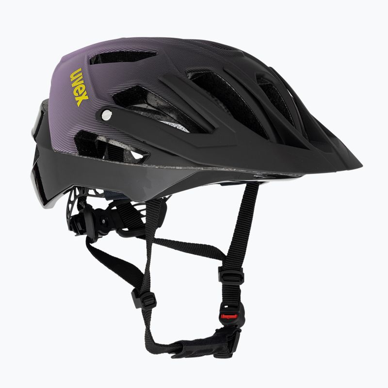 Kask rowerowy UVEX Quatro CC lilac/black matt