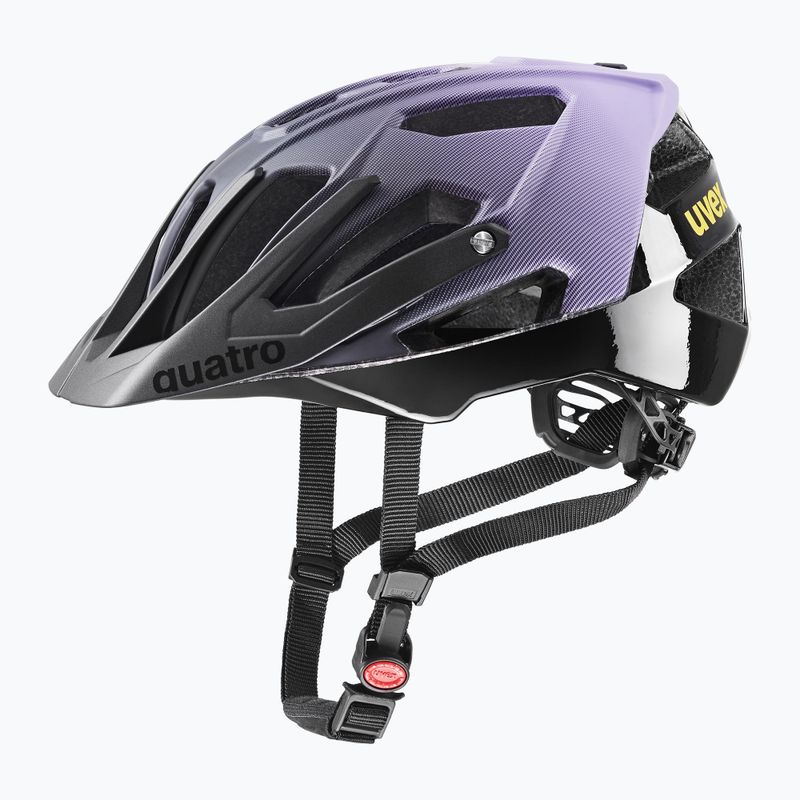 Kask rowerowy UVEX Quatro CC lilac/black matt 6