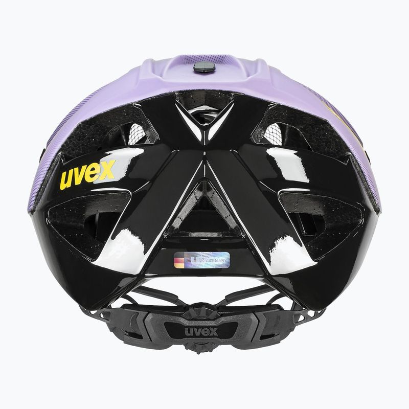 Kask rowerowy UVEX Quatro CC lilac/black matt 8