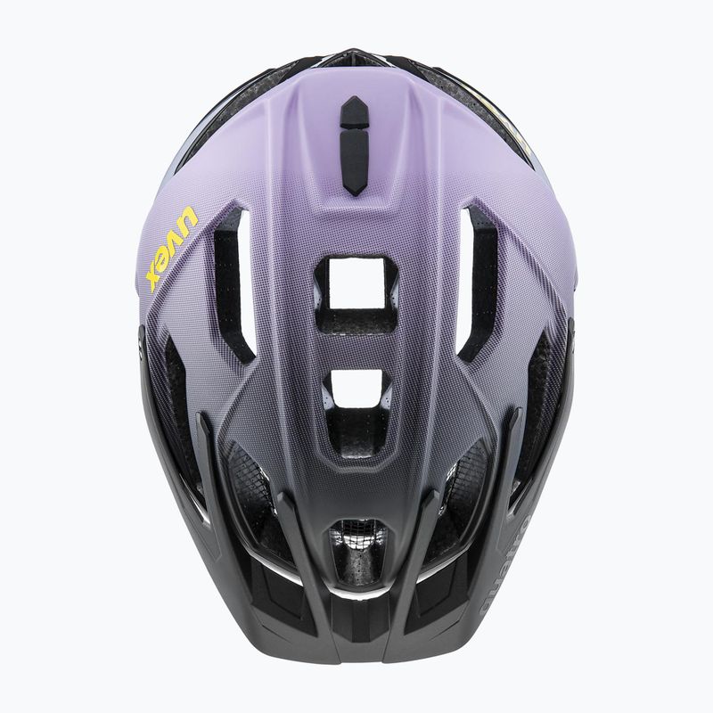 Kask rowerowy UVEX Quatro CC lilac/black matt 9