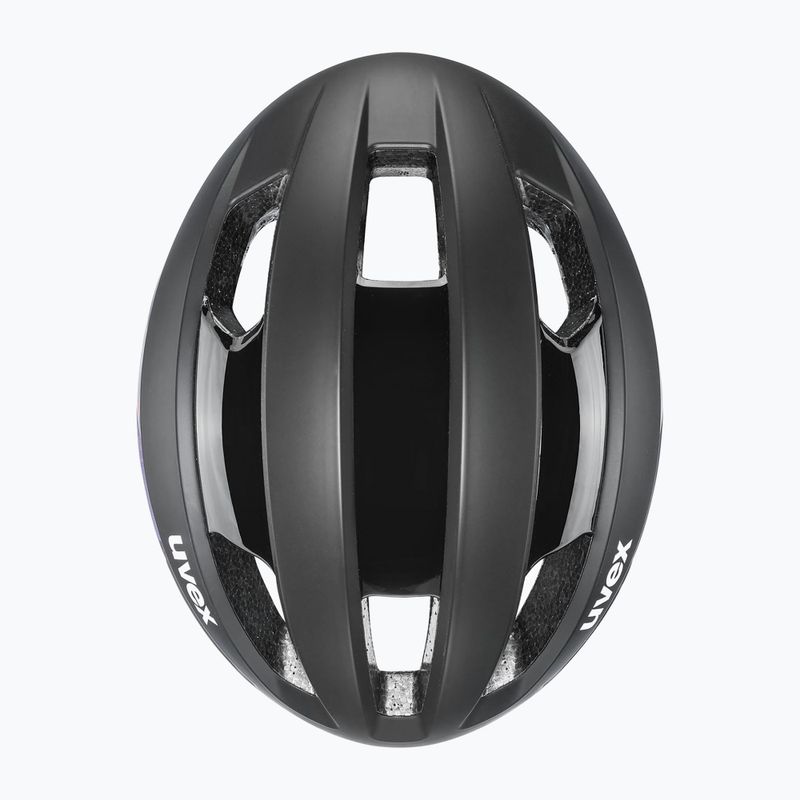 Kask rowerowy UVEX Rise Pro MIPS black/galaxy matt 9