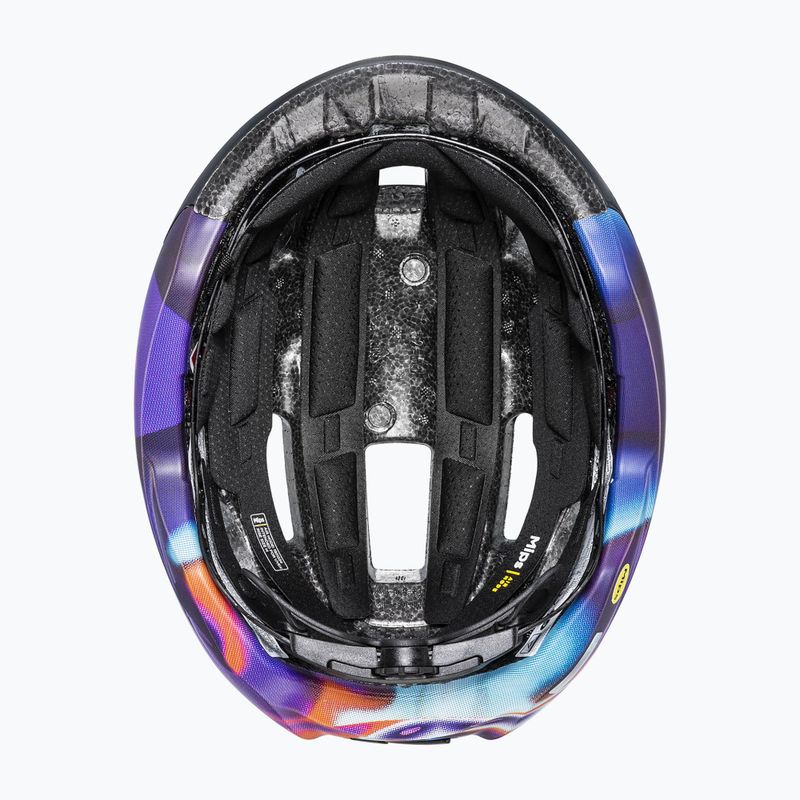 Kask rowerowy UVEX Rise Pro MIPS black/galaxy matt 10