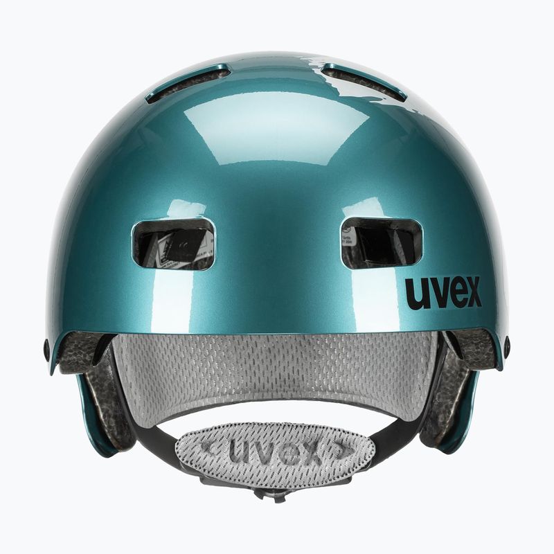 Kask dziecięcy UVEX Kid 3 teal/silver 2