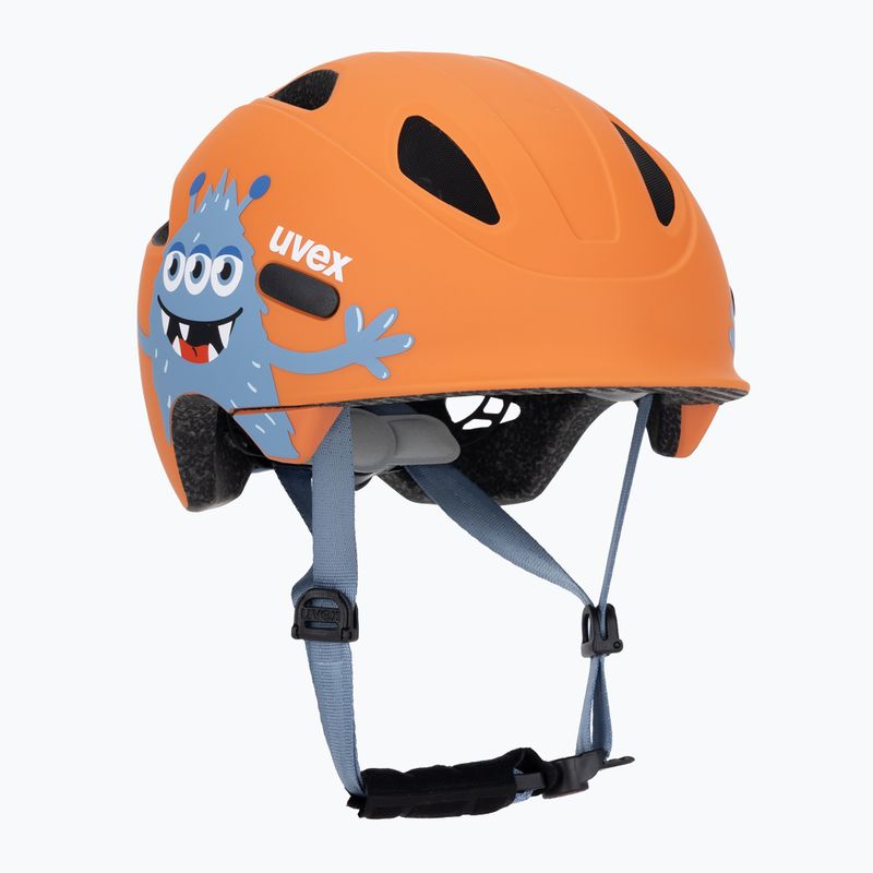 Kask rowerowy dziecięcy UVEX Oyo Style monster papaya matt