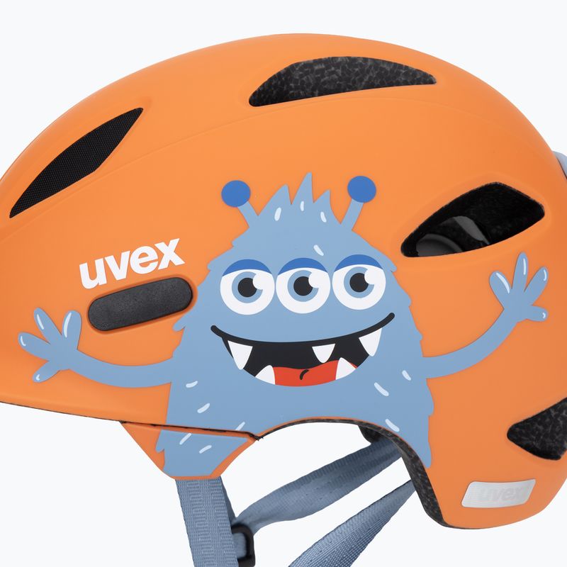 Kask rowerowy dziecięcy UVEX Oyo Style monster papaya matt 7