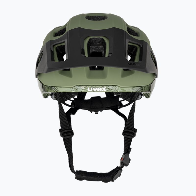 Kask rowerowy UVEX React MIPS moss green/black matt 2