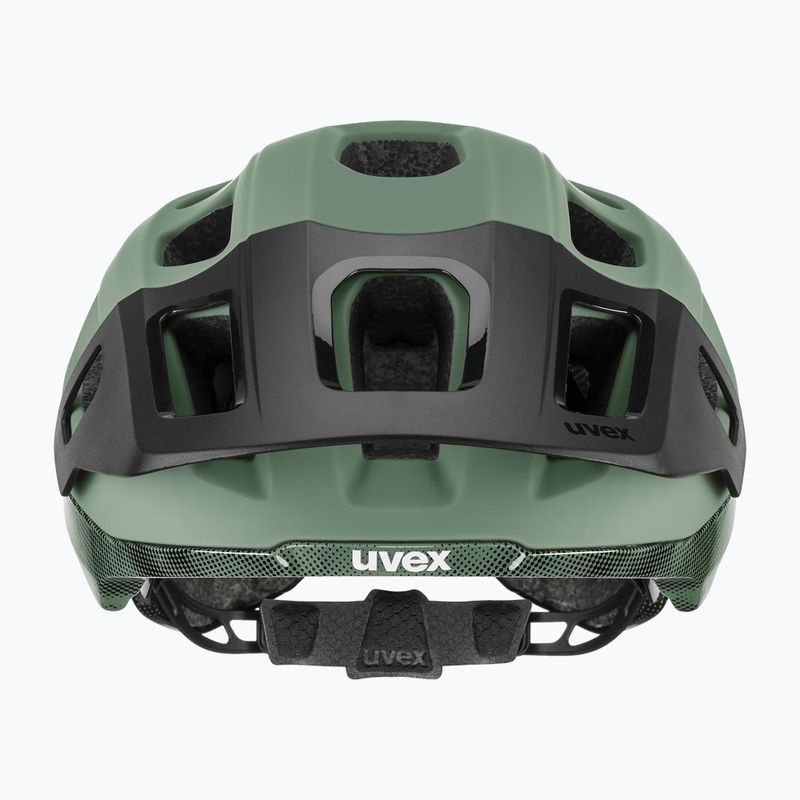 Kask rowerowy UVEX React MIPS moss green/black matt 7
