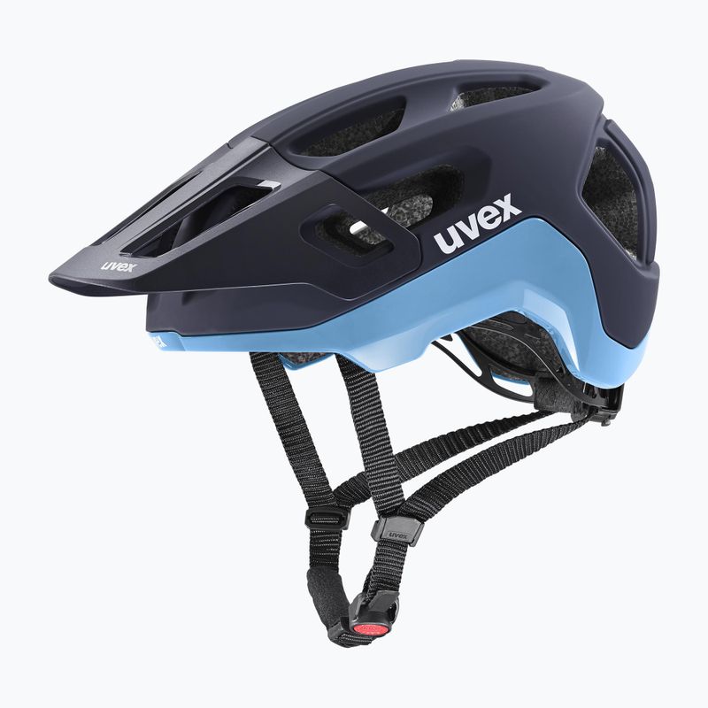 Kask rowerowy UVEX React deep space/azure matt 6